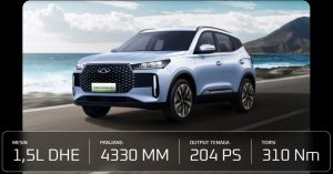 spesifikasi tiggo cross hybrid