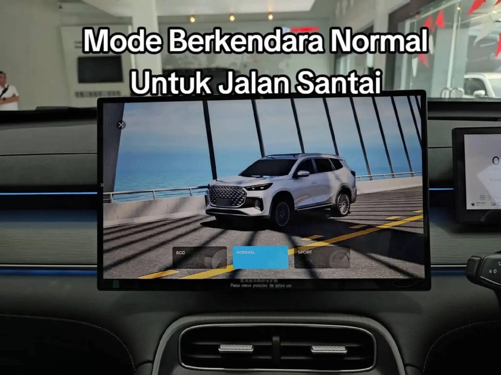 Mode Normal pada tiggo 8 csh