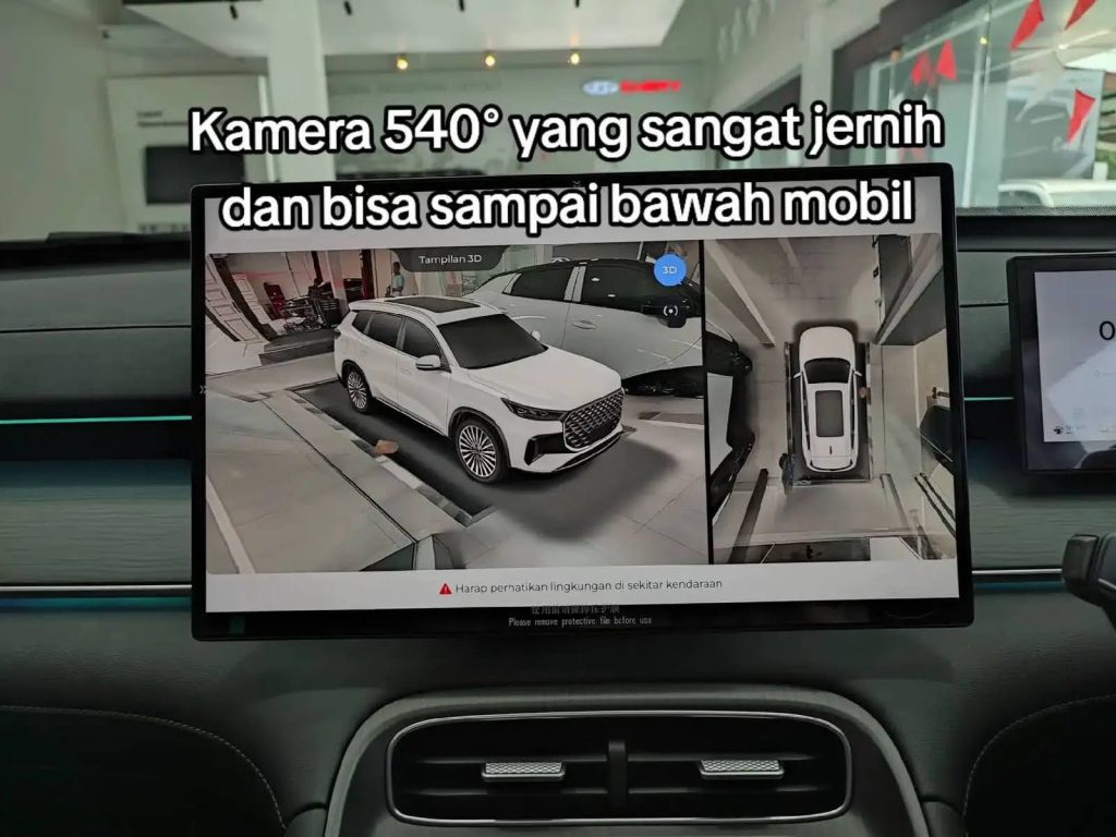 Kamera 540 derajat yang sangat tajam resolusinya