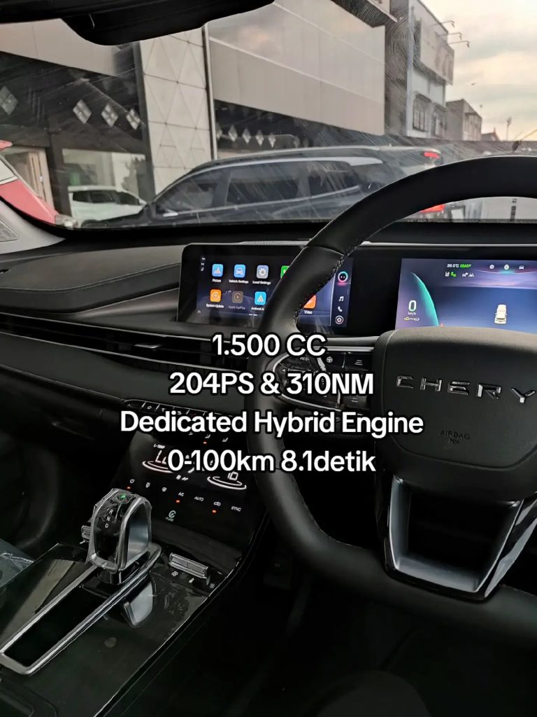 Spesifikasi singkat tiggo cross csh hybrid