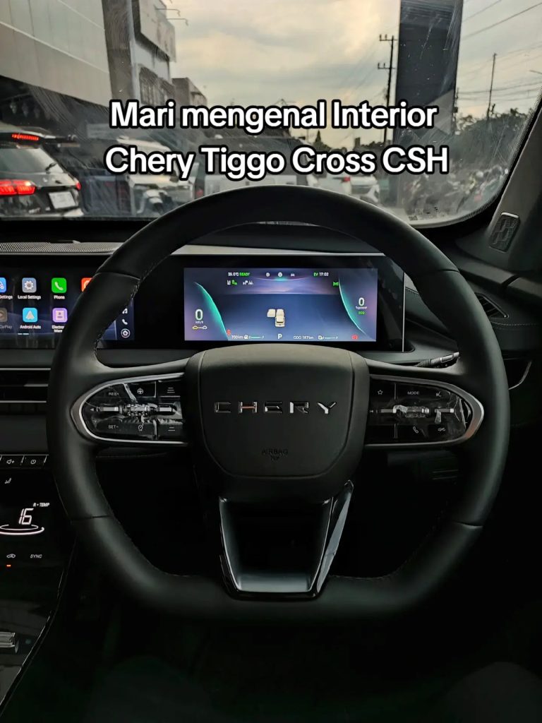 lebih detil tentang interior tiggo cross csh